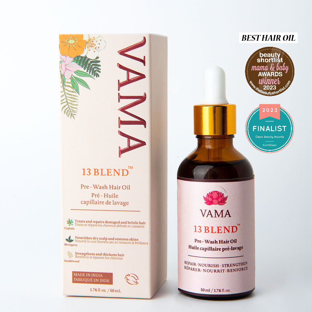 VAMA HAIR OILS WINS BEST HAIR OIIL AND BEST HAIR TREATMENT AT THE BEAUTY SHORTLIST NATURAL AND ORGANIC MAMA & BABY AWARDS