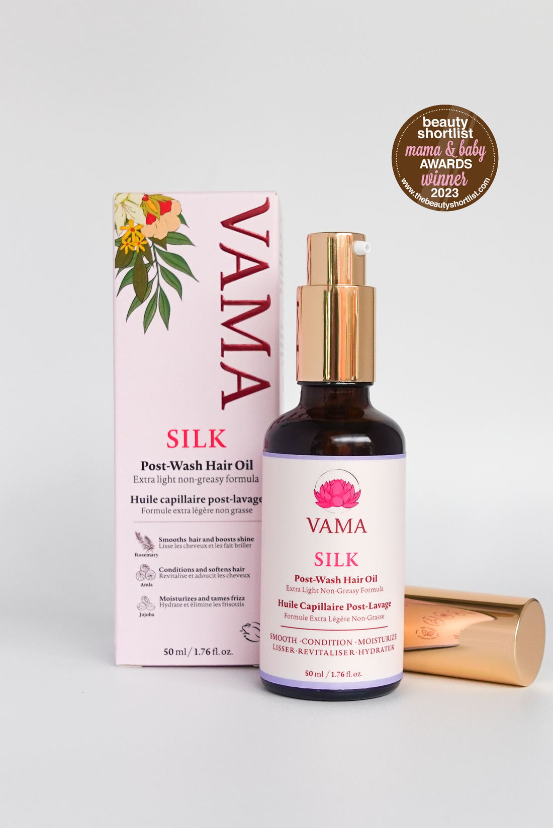 VAMA Silk Post-Wash Hair Oil Treatment