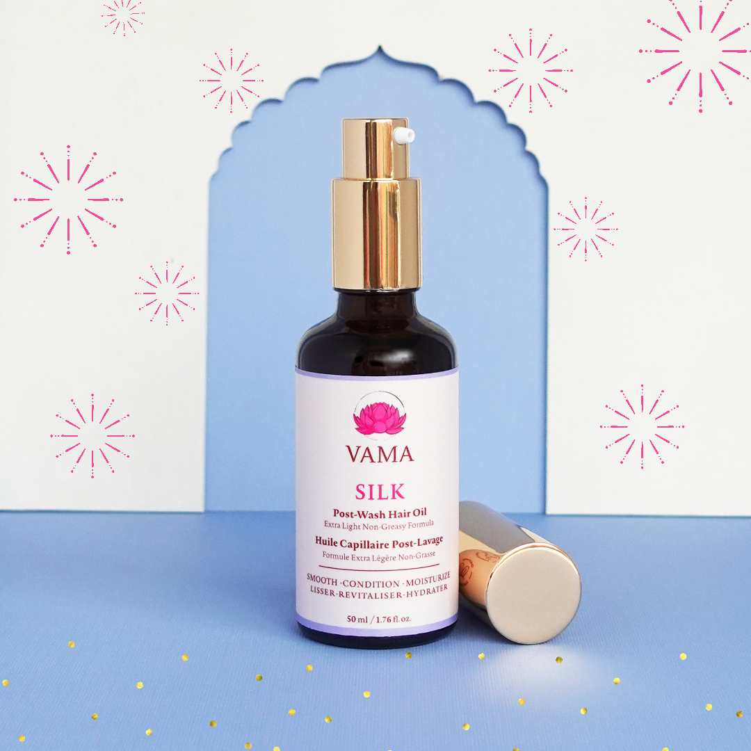 VAMA SILK Post-Wash Hair Oil Treatment - 2 Pack ($84 Value)